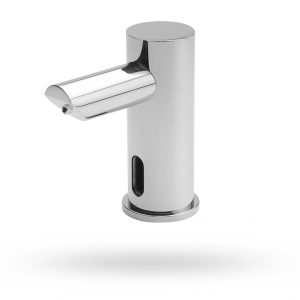 Touch free electronic soap dispenser for deck mounted installations - ALVA SOAP DISPENSER