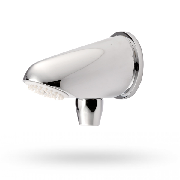 Vandal resistant solid brass shower head - CORELLA SH BOTTOM INLET