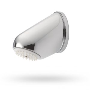 Vandal resistant solid brass shower head - CORELLA SH REAR INLET