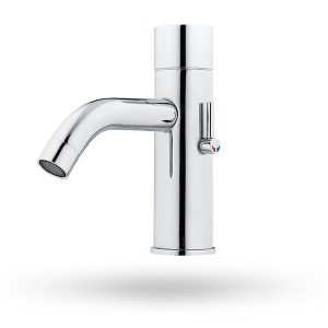 Electronically operated self closing lavatory faucet MIRANDA CONTACT DUO