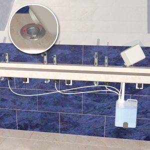 PROFESSIONAL TOP FILL SYSTEM WITH SOAP LEVEL INDICATOR