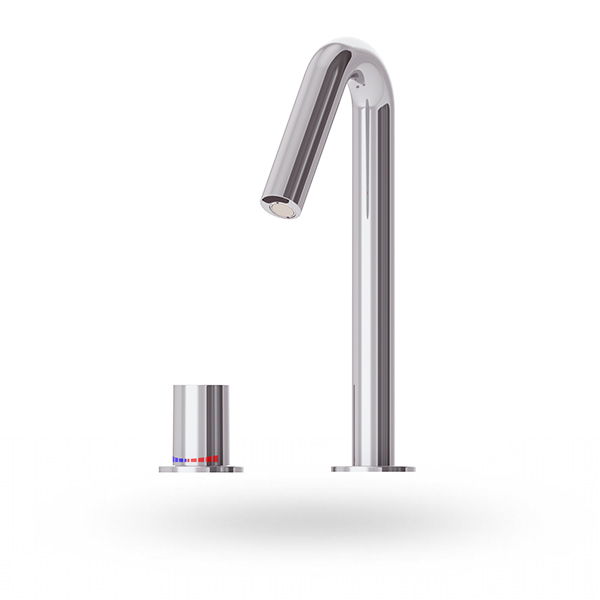 Touch-free deck-mounted electronic faucet Sintra_Duo